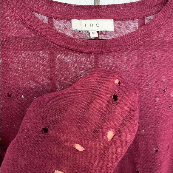 IRO Marvina Linen Long Sleeve - Picture 3 of 3